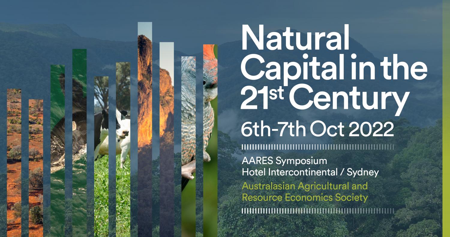 AARES 2022 Symposium - Natural Capital in the 21st Century Banner Image